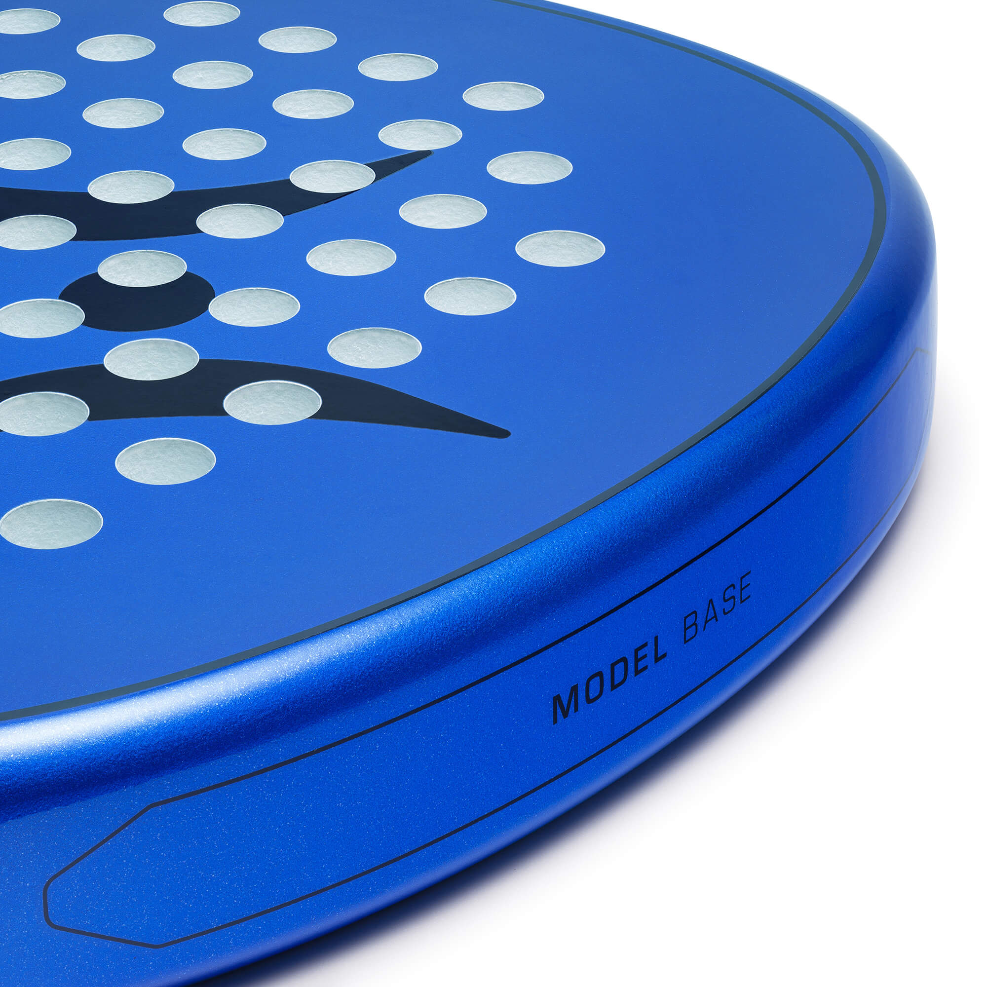 Raquete Padel Base NOSSA Azul Para Iniciantes Close Up Imagem 2