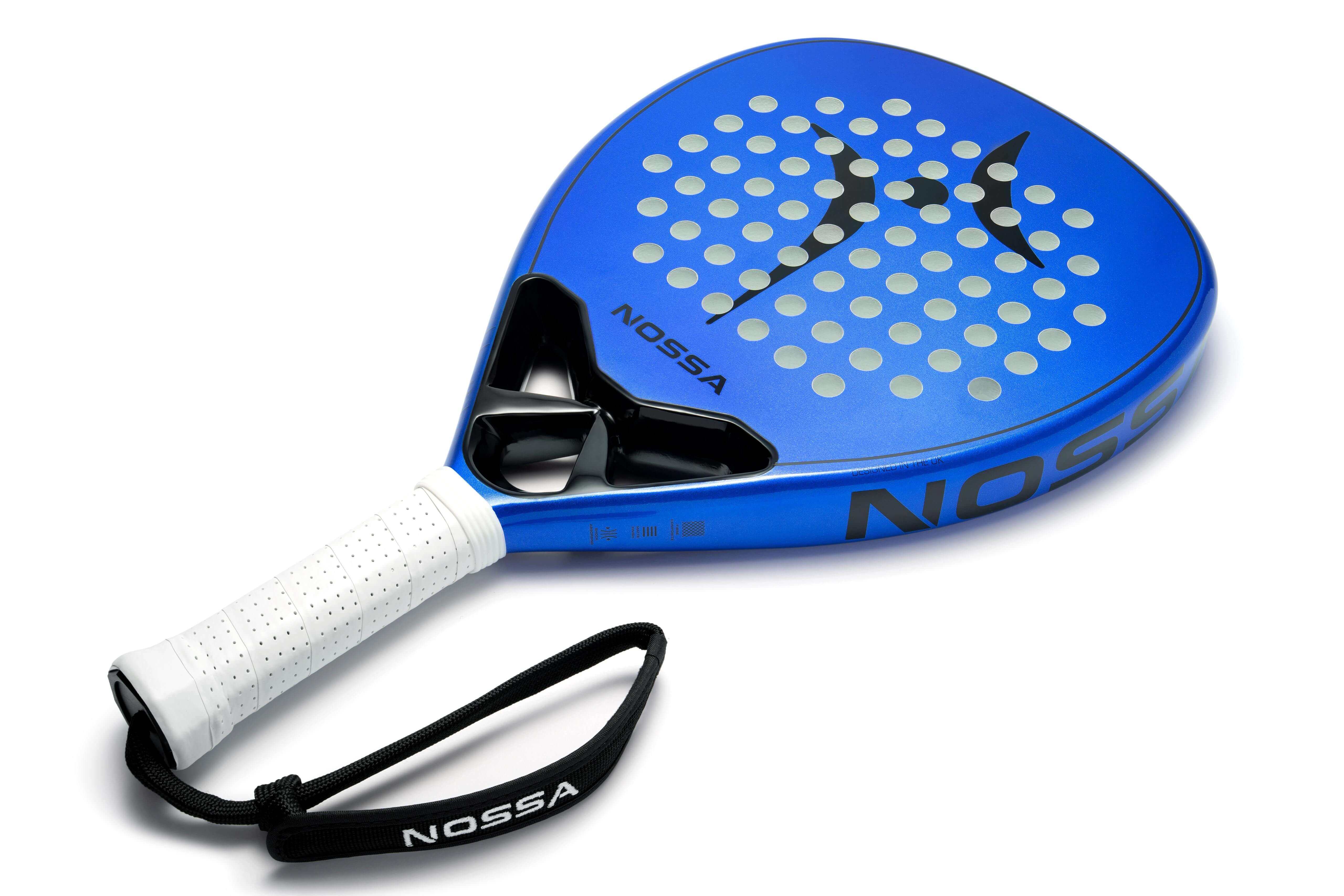 Raquete Padel Base NOSSA Azul para Iniciantes Imagem 3
